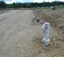 Réseaux d'eau potable et usés terminés