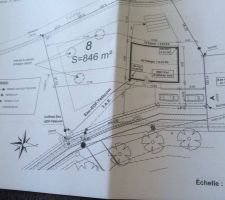 Plan d&eacute;finitif du terrain