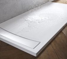 Douche Parents_Receveur extra-plat à encastrer