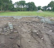 Remblayage de la maison