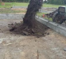 Remblayage du garage