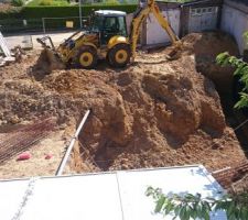 Terrassement en cours