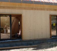 Les ouvertures coté sud - est