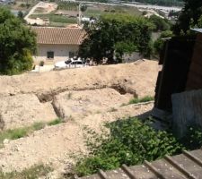 Photos des fondations terminées le 18 juillet 2016