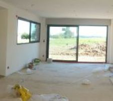 Enduits de la pièce à vivre