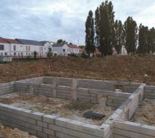 Mur Vide sanitaire et Dalle