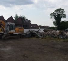 D&eacute;but de la destruction