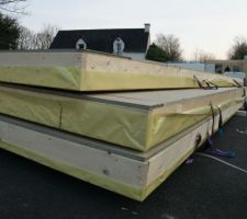 Les murs pré-fabriqués en usine