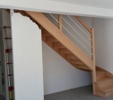 Escalier installé