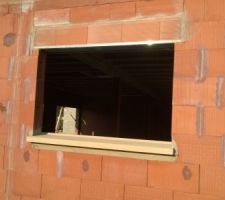 Appui de fenêtre du salon
