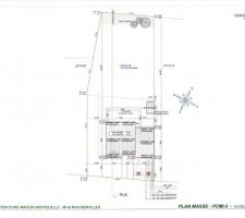 Plan masse
une belle grande surface non constructible...