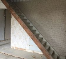 Escalier vers la suite parentale