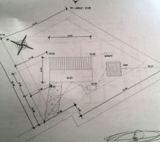 Implantation de la maison sur le terrain