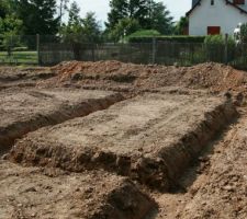 Les fondations pour le vide sanitaire