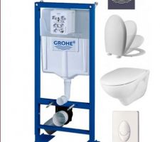 Pack Wc suspendu Solido compact de Grohe