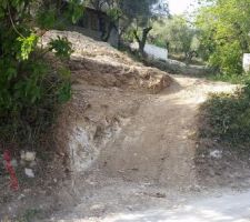 D&eacute;but du terrassement