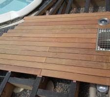 Terrasse IPE clip