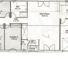 Plan maison