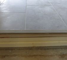 Carrelage pièce de vie