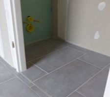Carrelage WC RdC