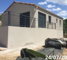 Enduit une fois sec, cendré beige foncé, Weber