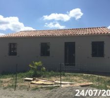 Enduit une fois sec, cendré beige foncé, Weber