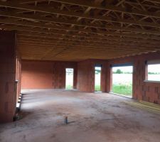 Toiture termin&eacute;e