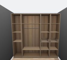 Dressing chambre parentale