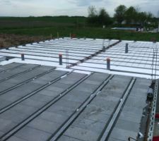 Préparation de la dalle