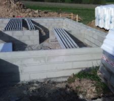 Préparation de la dalle