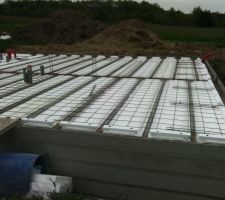 Pr&eacute;paration de la dalle