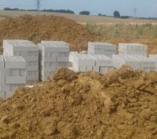 Début du terrassement