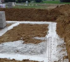 D&eacute;but du terrassement