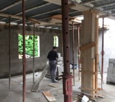 Cuisine , salle &agrave; manger, salon