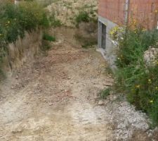 Préparation du terrain pour les puissarts