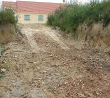 Préparation du terrain pour les puissarts