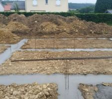 Béton coulé