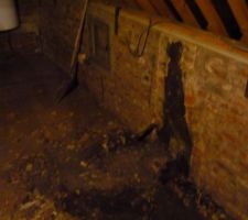 Suppression de la chemin&eacute;e dans la futur chambre parentale