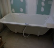 La baignoire en 190cm