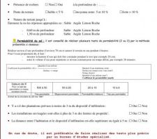 Fiche étude de sol