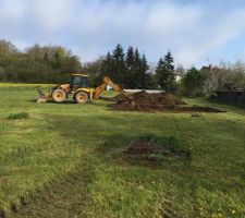 Le 1er coup de pelle !!