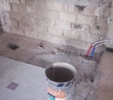 Ancienne emplacement baignoire
