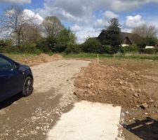 Accès chantier (pas super)