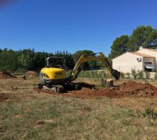 D&eacute;but de la construction...