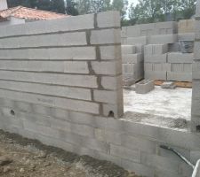 Arri&egrave;re de la maison