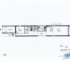 Esquisse maison 5 mètres RDC