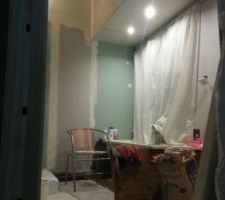 Sdb en fonction et en travaux!