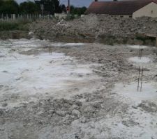 Etat du terrain le 11/08/2016