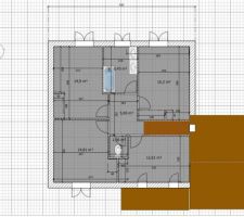 Plan du premier étage