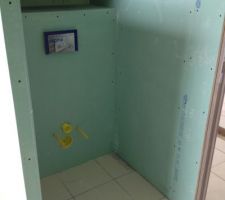 Cloisons WC suspendus RDC